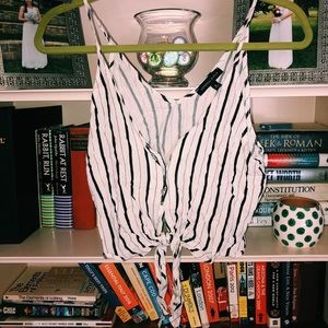 [Kendall + Kylie] striped tank top